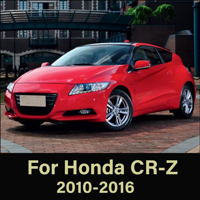Автомобильные коврики для HONDA CR-Z ZF1 2010-2016 Двухдверные Автомобильные коврики для ног Кожаные Водонепроницаемые Противоскользящие Ковровое покрытие 2011 2012 2013 2014