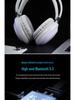 Новая светящаяся игровая Bluetooth-гарнитура накладного типа с ультрадолгим временем работы от аккумулятора и шумоподавлением