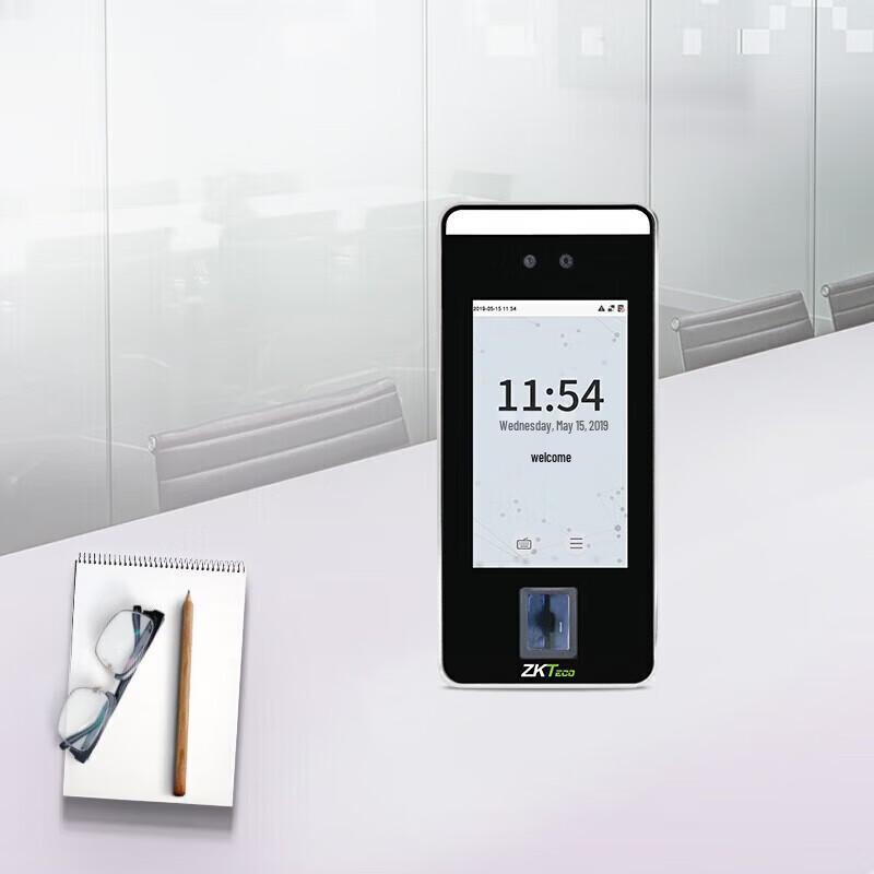 ZKTECO FS600 Умная WiFi система контроля доступа и учета рабочего времени по лицу и отпечатку пальца, штекер CN (адаптер в комплекте)