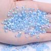Multi-Color AB Jelly Resin Rhinestones, 2-6mm, 1000 Pcs, Flat Back for Nail Art