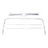 For Toyota RAV4 2026-2028 Front Grille Hood StainlessSteel Trim Strip Chrome Decorative Cover Exterior Accessories Style Upgrade