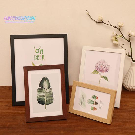 8/10-дюймовая деревянная фоторамка - стеклянная задняя поддержка высокой четкости, современный сверхмощный настольный дисплей, декоративная рамка, товары для дома