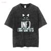 INFJ Introvert Cat Lover Self Care Personality Type T Shirt long or short sleeves vintage Washed Unisex streetwear Stretched