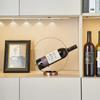 Classical Round Iron Wine Rack Aesthetic Wine Holder Wine Cabinet Ornaments Modern Home Office Decoration Metal Wine Stand