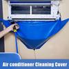 12pcs/set Air Conditioning Cleaning Cover Bag AC Unit Dust Washing Cover Set Waterproof Synthetic Fiber PVC Cover For Bedroom