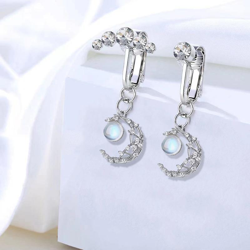 Поддельные кольца для пупка, свисающие кольца для женщин, бабочка, сердце, луна, свисающие кольца для пупка, непирсинг, ювелирные изделия