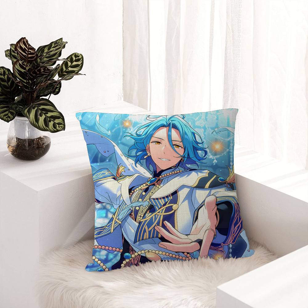Аниме Игра Ensemble Stars Подушка с рисунком Lucky Dragon Наволочка для подушки Чехол для диванной подушки Декор для дома Детский подарок