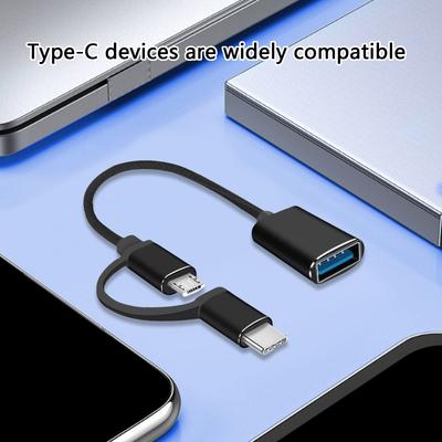 USB Type C Папа на USB 3.0 Мама Адаптер OTG Кабель-адаптер Конвертеры для Синхронизации Данных и Зарядки для ПК Ноутбука