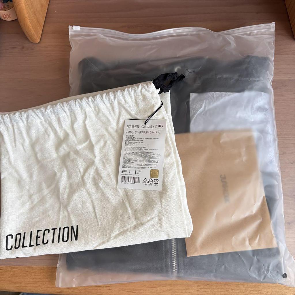 [USED] BTS JUNG KOOK Artist-Made Hoodie, Size L