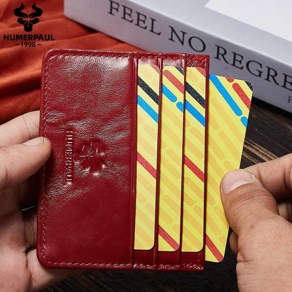 Humerpaul Кошелек из 100% коровьей кожи для карт
