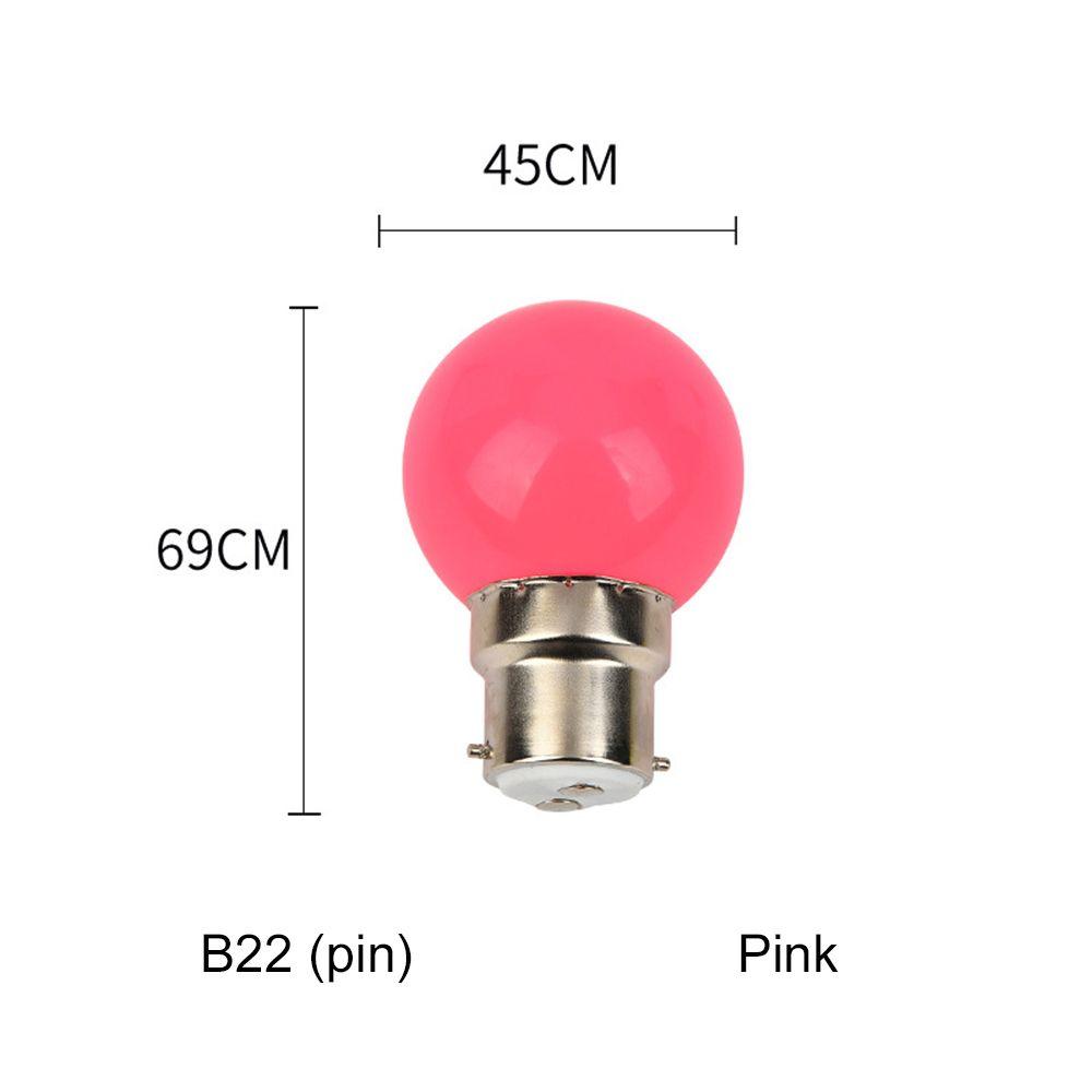 3 Вт светодиодная лампа E27 B22 цветная светодиодная лампа Lamparas фонарик G45 глобус лампы домашний декор