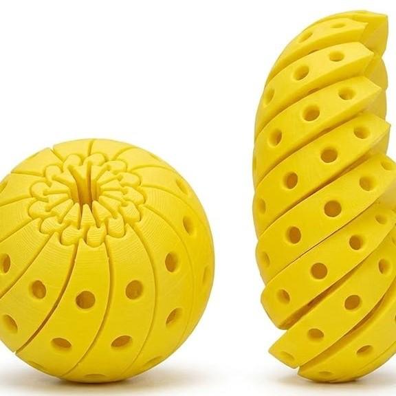 3D‑Printed Baseball Fidget Ball Toy, Interactive Brain Game Stress Relief Hand Toy