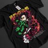 Demon Slayer Shirt Tanjiro T-Shirt Zenitsu KNY Nezuko Inosuke Akaza Muzan Tee