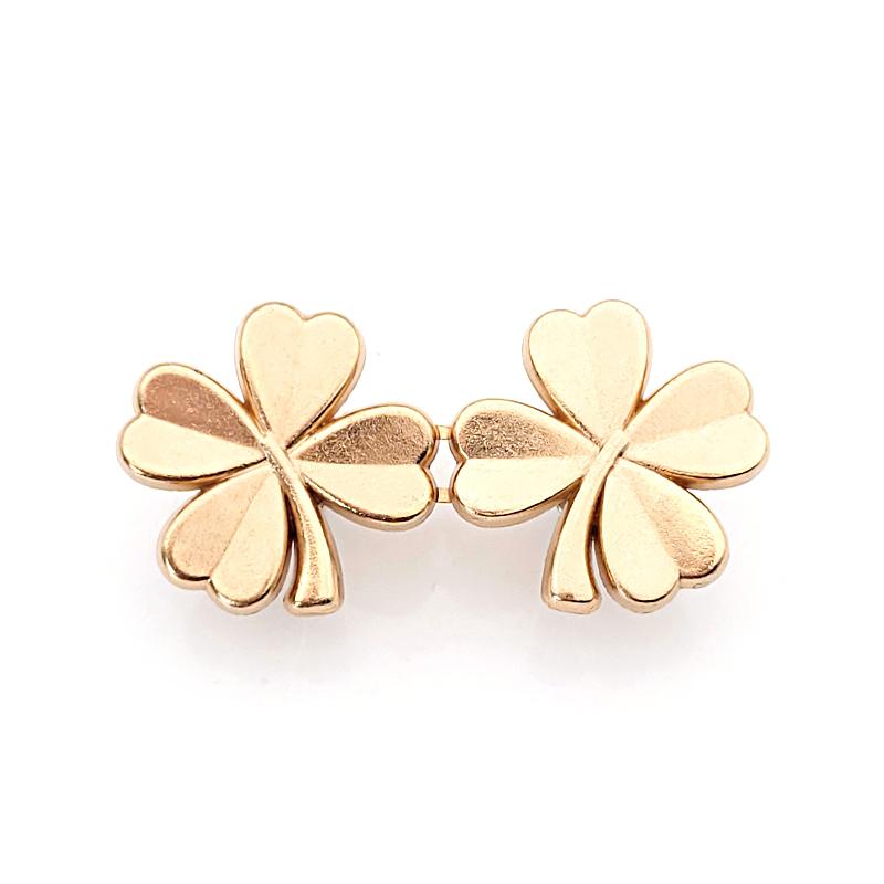 1/10Pair Required Button Adjust Waistline No Sewing Clothing Accessory Four Leaf DIY Adjustable Tightener Waist Buckle No Staple