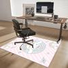 Cinnamoroll Anime Cartoon Design Chair Mat Non-Slip Carpet for Office Home Decoration Living Room Bedroom Game Room Dormitory Gift All Seasons.E047