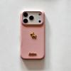 Кожаный чехол золотого стандарта для мобильного телефона Apple 17/16PRO, однотонный, с персонализацией, защитный чехол iPhone15/14P