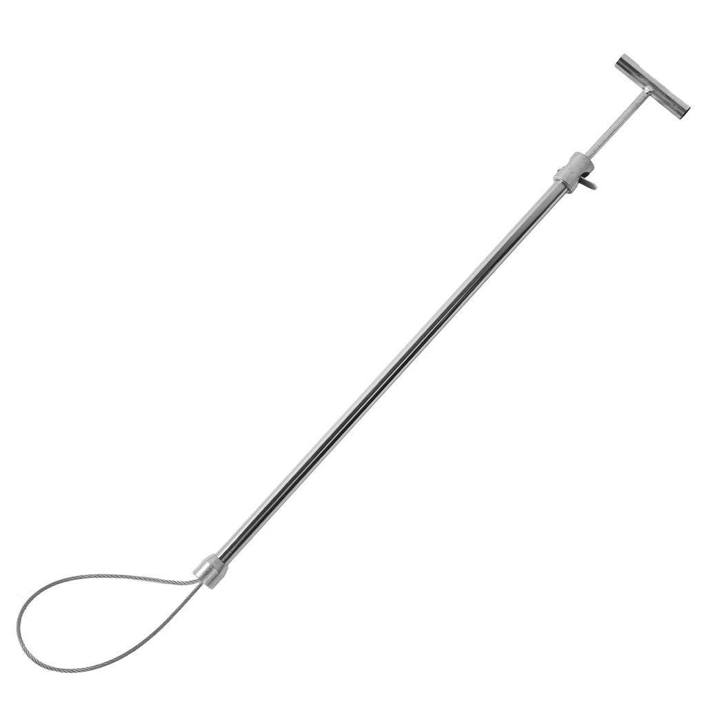 Pig Holder Hog Catcher Pole Stainless Steel Animal Holder Catcher Tool for Pig Dog Farm Equipment