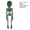 Poseable Skeleton Fridge Magnet 3D Printed Articulated Full Body Skeleton with Movable Joints Halloween Mini Skull Fridge Magnets for Home Decor