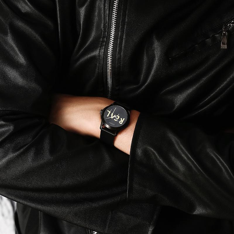 GUCCI G-Timeless series watch, quartz movement, rubber strap, black dial, same for men and women, fashionable classic, 50 meters waterproof YA1264017