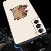 Милый чехол для телефона с капибарой для Samsung Galaxy S26 Ultra S25 Plus S24 FE S23 S22 5G S21 S20, черный, мягкий