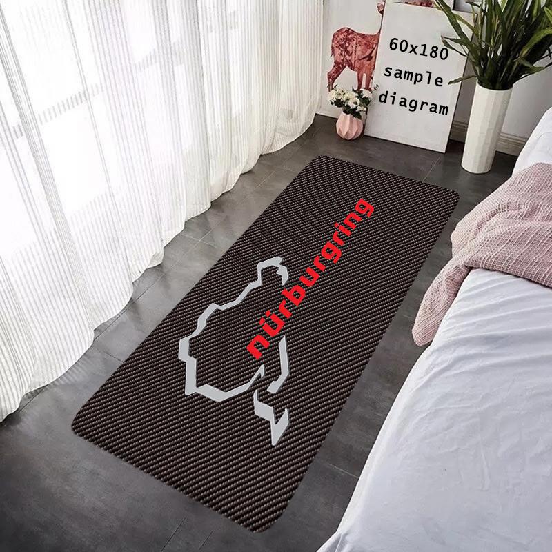House Entrance Doormat Nurburgring Race Track Hallway Carpet Living Room Rugs Foot Carpets Bathroom Rug Floor Mats Home Decor