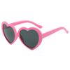 Heart-Shaped Kids Sunglasses Child-Friendly Children'S Sun Glasses Candy Color  Sunglasses Vibrant Uv400 Kids Shades
