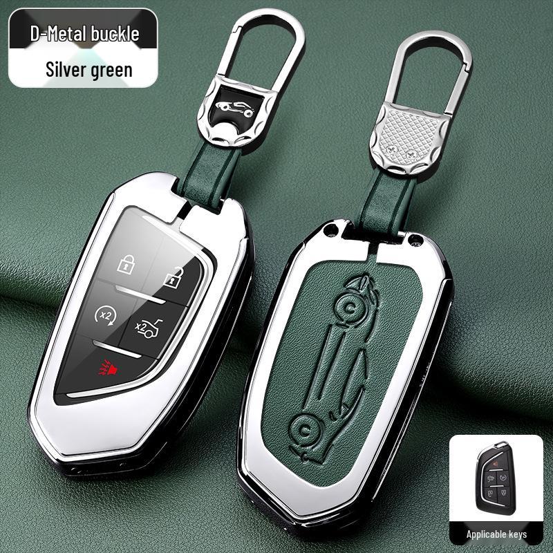 Премиальный металлический чехол для ключа Cadillac XT5, CT5, XT4, XT6, CT6, XTS, ATSL, CT4