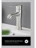 Rotatable SUS304 Stainless Steel Kitchen Faucet with Retractable Spout for Hot and Cold Water
