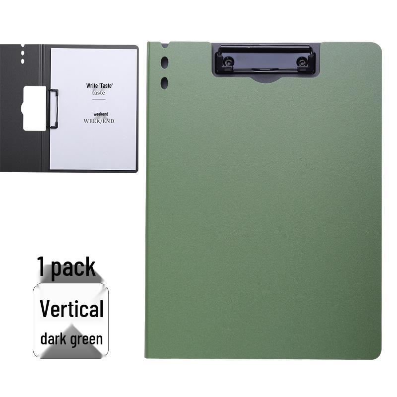 Multi-Functional A4 Writing Pad and File Folder Clip for Students