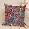African Living Art Cushion Cover Soft Plush Fabric DoubleSided Printed Cushion Covers for All Seasons Home Decor