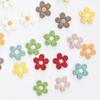 Colorful Flower Shaped Sewing Accessories DIY Handmade Crafts Appliques Patches Headwear Badge