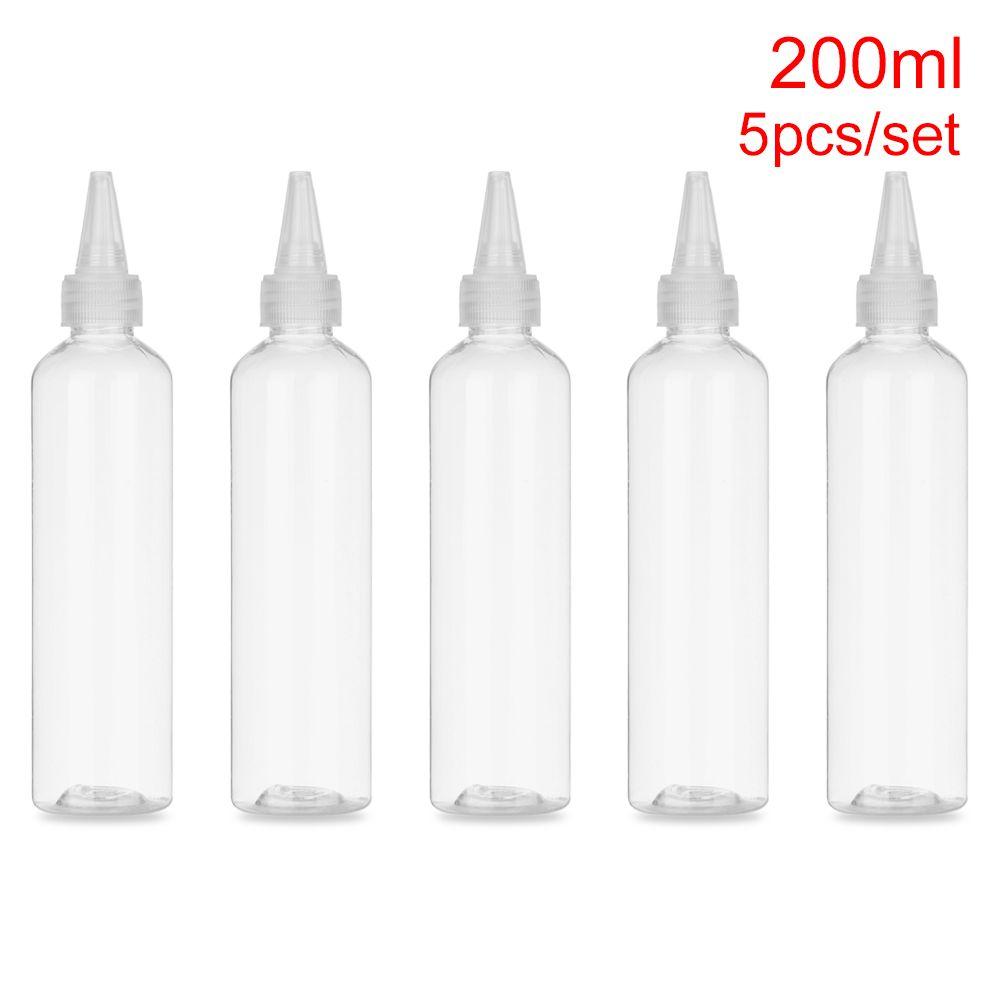 5 шт. портативные бутылочки для сжимания, многоразовые бутылочки с глазной пипеткой, дорожные пустые бутылочки-капельницы, контейнеры для проб жидкости, прозрачные бутылочки для хранения