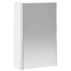 Bathroom Mirror Cabinet White 33 x 11.5 x 50 cm Engineered Wood