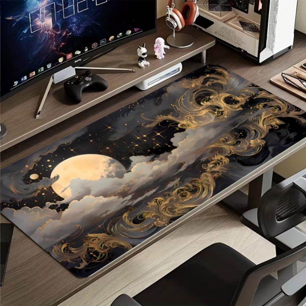 Dreamy Moon Cloud Design Desk Organizers And Trays Tapis De Souris Alfombrillas Para Escritorio