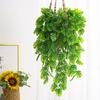 Artificial Hanging Vine Wall Hanging Green Plant Plastic Uv-resistent