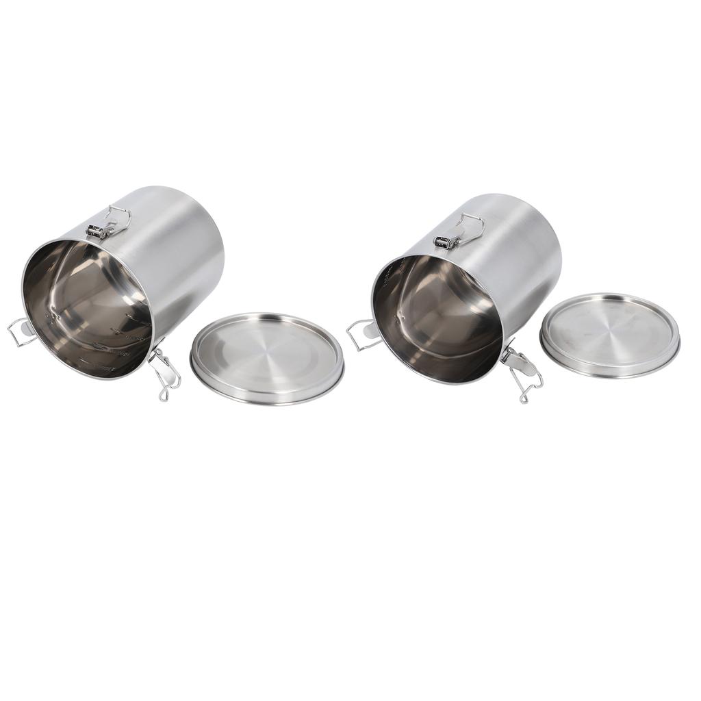 Pet Food Storage Container Leakage Proof Rust Resistant Use Cat Dog Food Storage Holder Bin Airtight for Home Kitchen