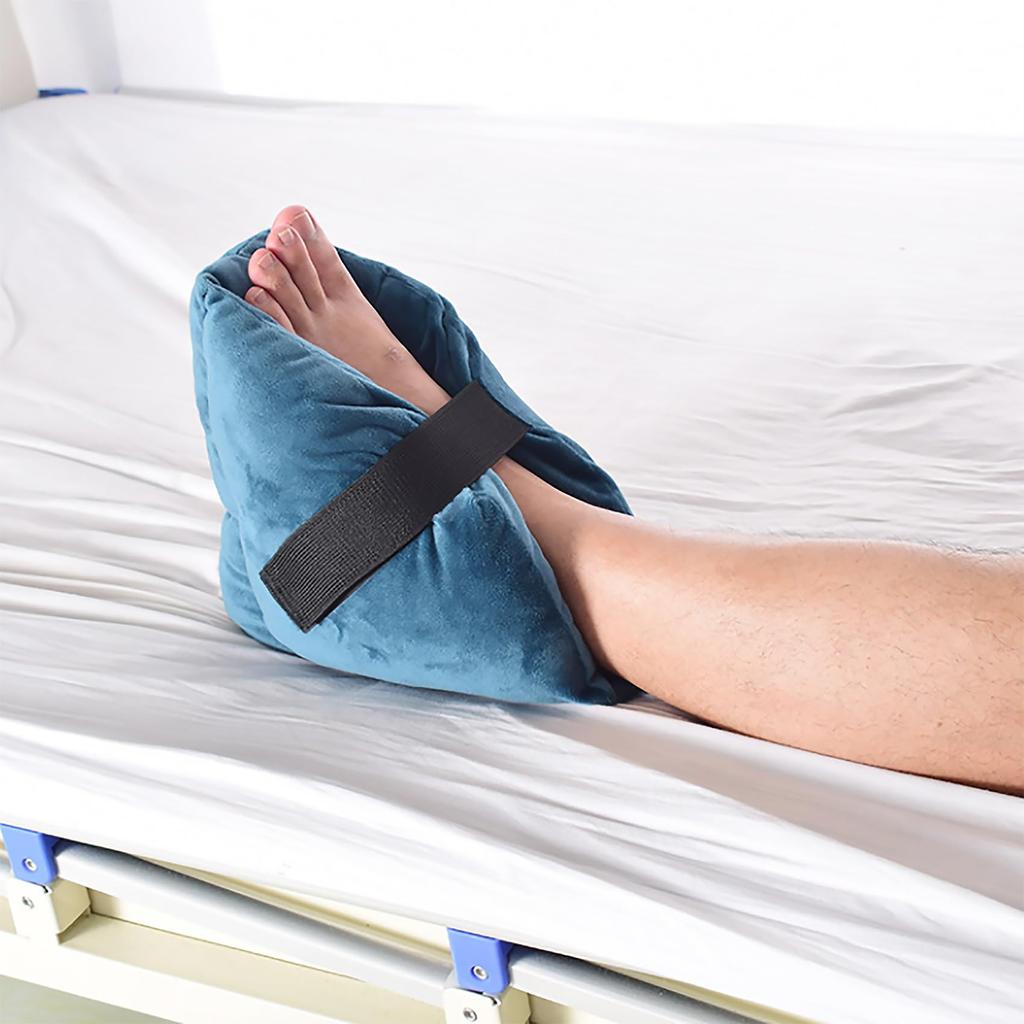 Подушечки под пятку и поддержка голеностопа Предотвращают подушечки для поддержки стопы и голеностопа с регулируемой застежкой-липучкой, один размер подходит, подходят для и подушечки, пролежни, застежка,