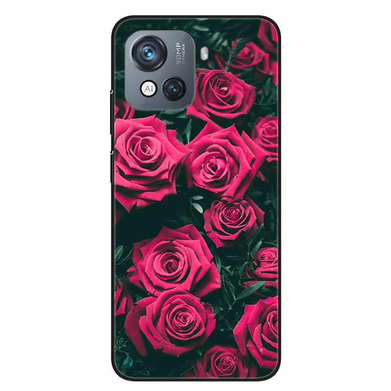 For Blackview Oscal C80 Case C 80 Marble Printing TPU Silicon Soft Phone Covers for Oscal C80 OscalC80 Back Cases Black Shells