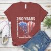 Fourth of July Shirt for Women 250th America Anniversary TShirt USA Flag Heart Design Graphic Tee Top Gift T-shirts