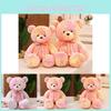 Rose Cuddly Pink Teddy Bear Plush Stuffed Animal For Children Birthday Presents