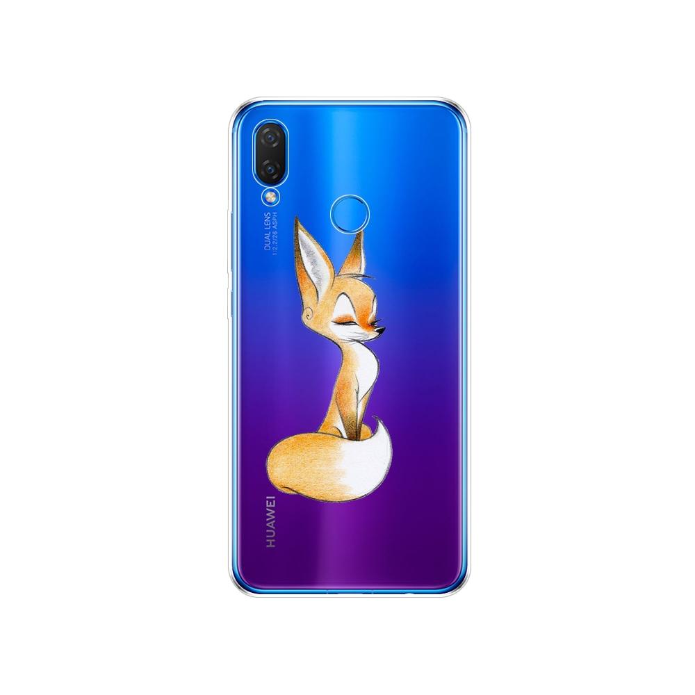 Чехол для телефона Huawei Nova 3 3i 3e, мягкий силиконовый чехол TPU для Nova3 Nova3i INE-LX2 INE-LX9, защитный чехол на все 360 градусов