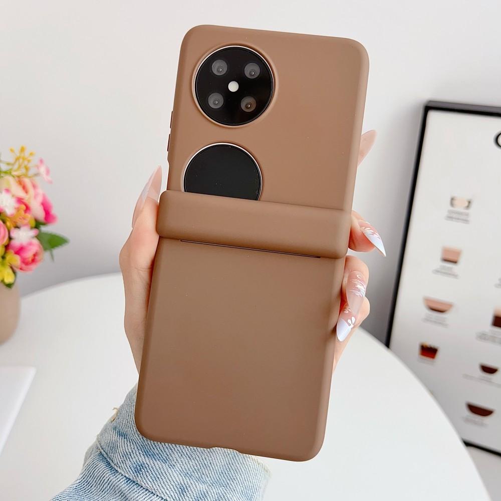 Solid Color For HuaWei Pocket 2 Magnetic Phone Case Shockproof Hinge Protective PC Hard Shell Back Cover