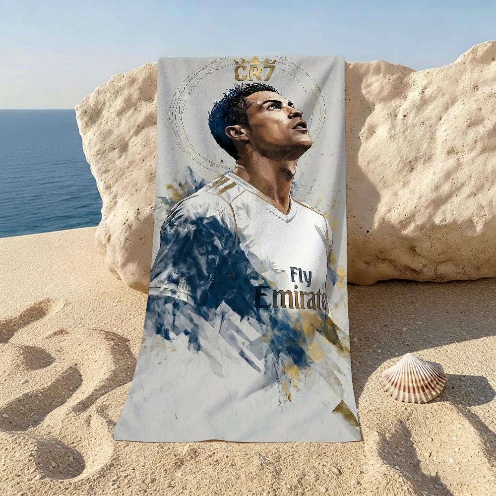 Пляжное полотенце Athlete C-CR7 Для пляжей, студий йоги, спортзалов, горячих источников, бассейнов и пикников