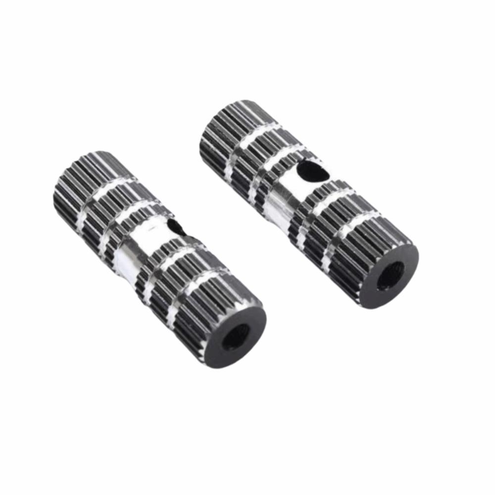 High Hardness Bike Foot Rest Pegs Anti-Slip Bicycle Foot Pegs Axle Pedals Bike Pedals BMX Biking