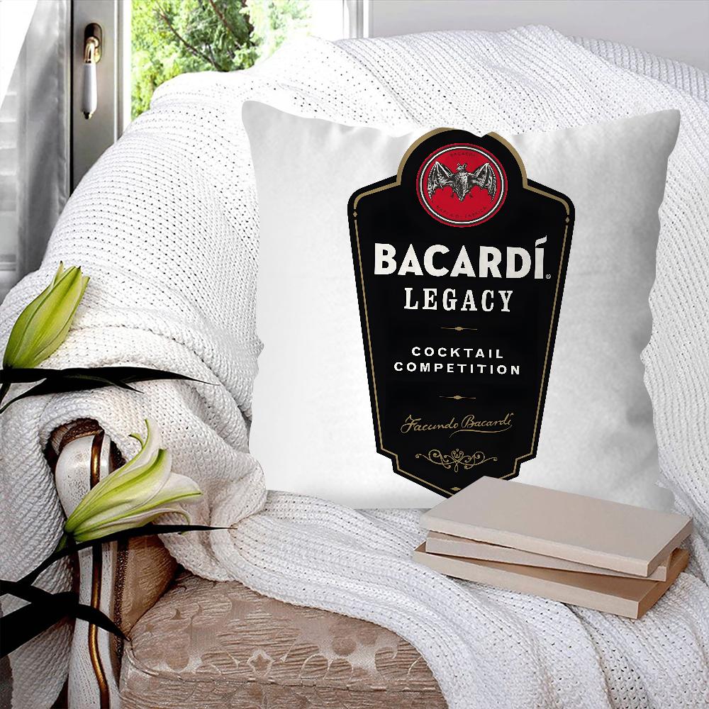 Ликер B-Bacardi-I Наволочка Квадратная Подушка Спальня Диван Досуг Подушка для Комфорта Автомобиль Гостиная Домашний Декор