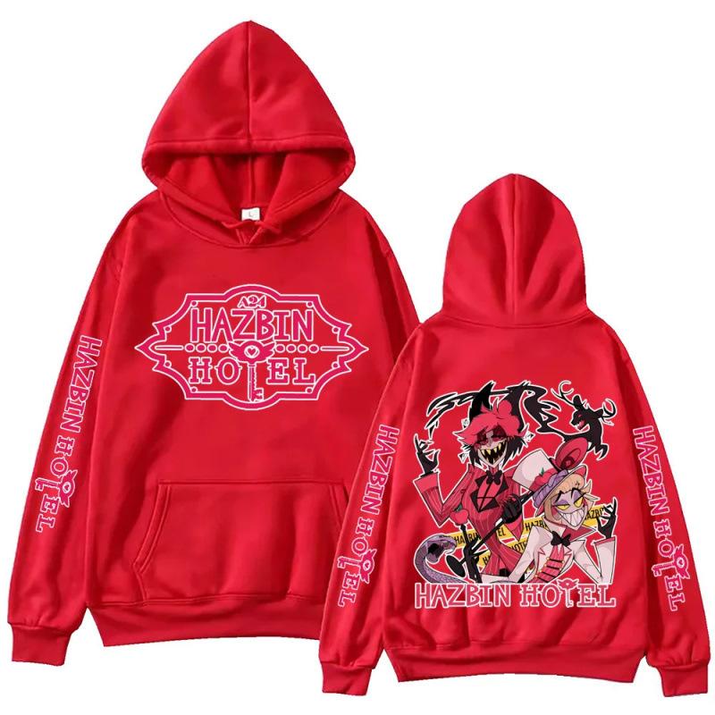 Hazbin Hotel Alastor and Lucifer Hoodie Man Woma