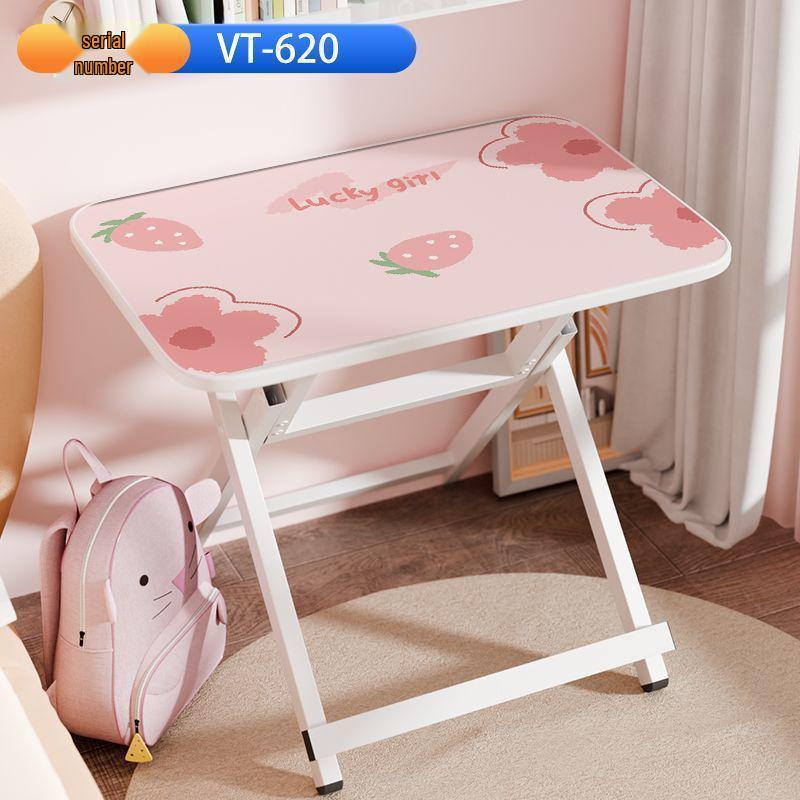Детский портативный многофункциональный складной стол для учебы и набор стульев - Не требует установки