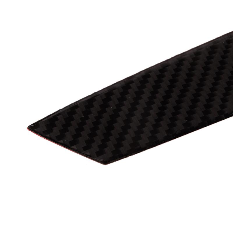 1 Pair Car Interior Front Door Pull Handle Cover Trim Fit for BMW Z4 E85 2003 2004 2005 2006 2007 2008 Carbon Fiber Black
