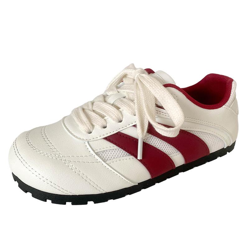 B3506 Puff Shoes Series/латексные стельки Mango Head Little White Shoes Женская обувь для скейтбординга Dexun Shoes 2024 Новинка Популярная