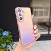 KEYSION Лазерный градиентный цветной чехол для телефона Samsung Galaxy S24 S25 S26 Ultra 5G S26+ S25 FE TPU+PC Ударопрочная задняя крышка
